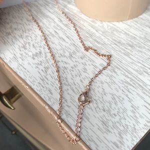 Jewelry - Stunning rose gold crystal jewelry heart necklace Jewelry - Stunning rose gold crystal jewelry heart necklace